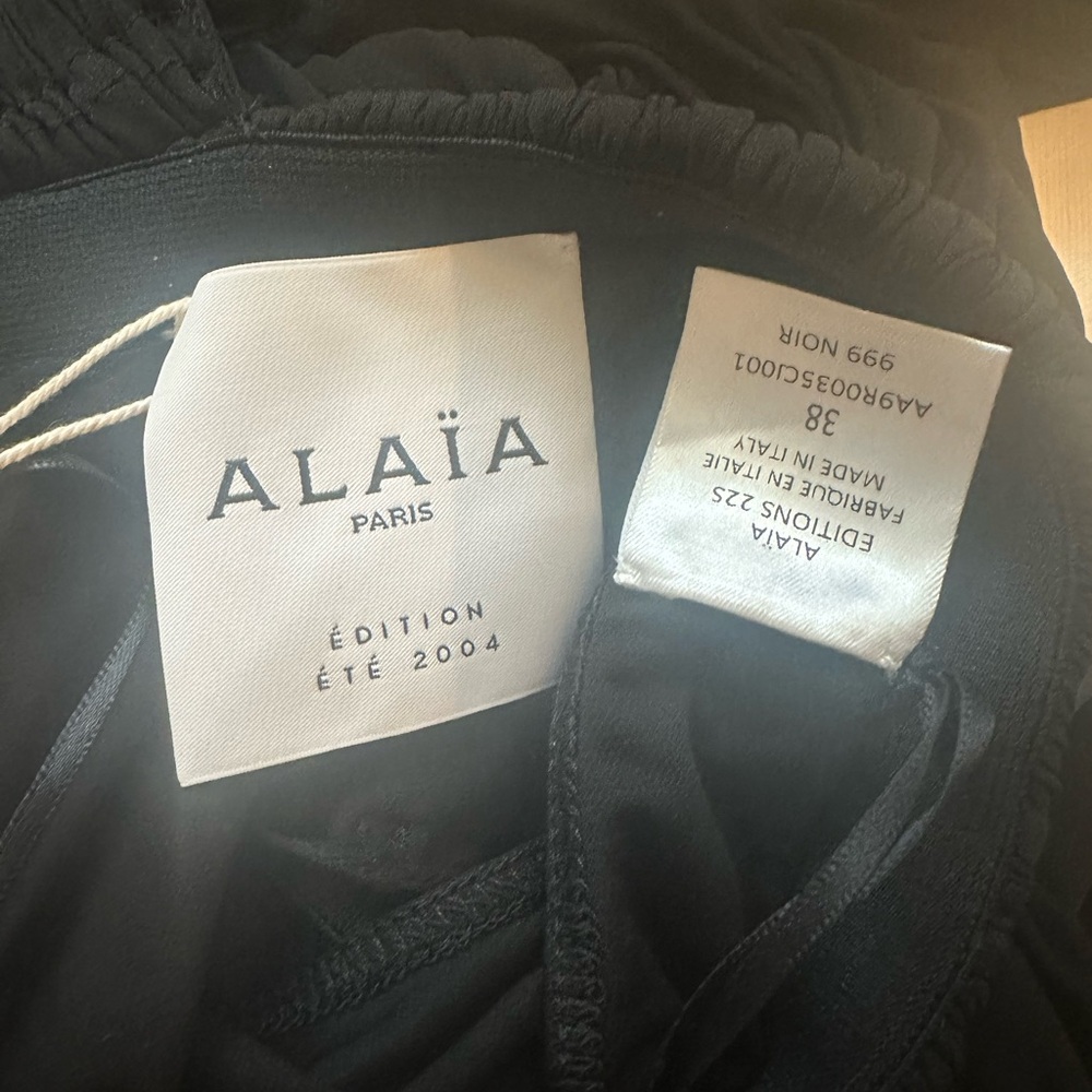 New Alaia Edition 2004 Black Goddess Dress FR38 $4030 - Picture 8 of 8